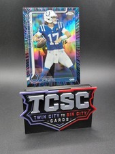 2025 Topps Chrome - Daniel Jones #132 Neon Pulse Refractor