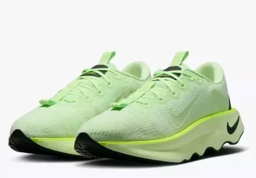 Nike Motiva Men's Size 10 Volt Green Black Athletic Shoes DV1237 700 New Rare