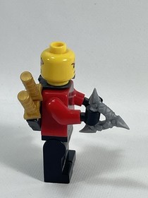 Lego Ninjago Movie Minifigure Kai Fire Mech Driver Katanas 70615