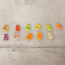 Jibbitz for Crocs Colorful Gummy Bears Set of 11