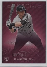 2013 Bowman Sterling Purple Refractor 3/10 Josh Phegley #45 1u6