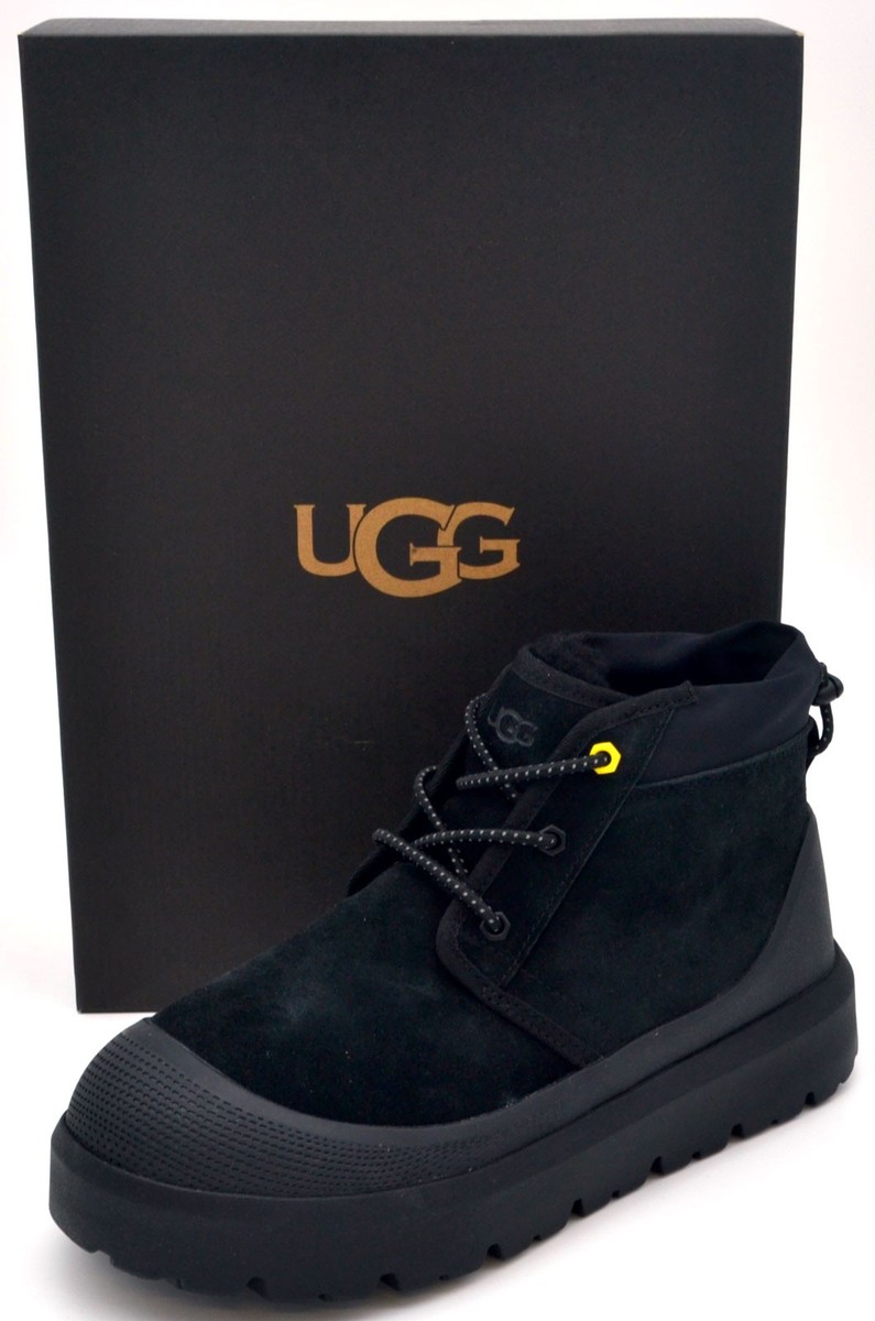 UGG Mens Neumel Weather Hybrid Boots | Black/Black | 1143991-BBLC