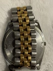 SEIKO Quartz Day Date 2 Tone Men's VTG 1980's Watch (5Y23-8040) Japan - Works
