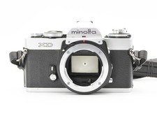  Near MINT Minolta XD Silver 35mm SLR Film Camera Body From JAPAN