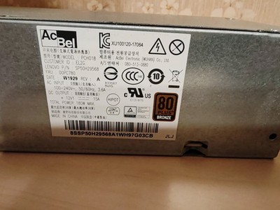 Lenovo FRU 00PC780 Power Supply AcBel PCH018 180W PSU SP50H29568