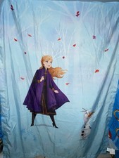 Disney Princess Frozen 1 Window Curtain Panels 1 Drapes 41  x 66  