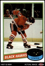 1980 Topps #119 Terry Ruskowski Blackhawks 6 - EX/MT