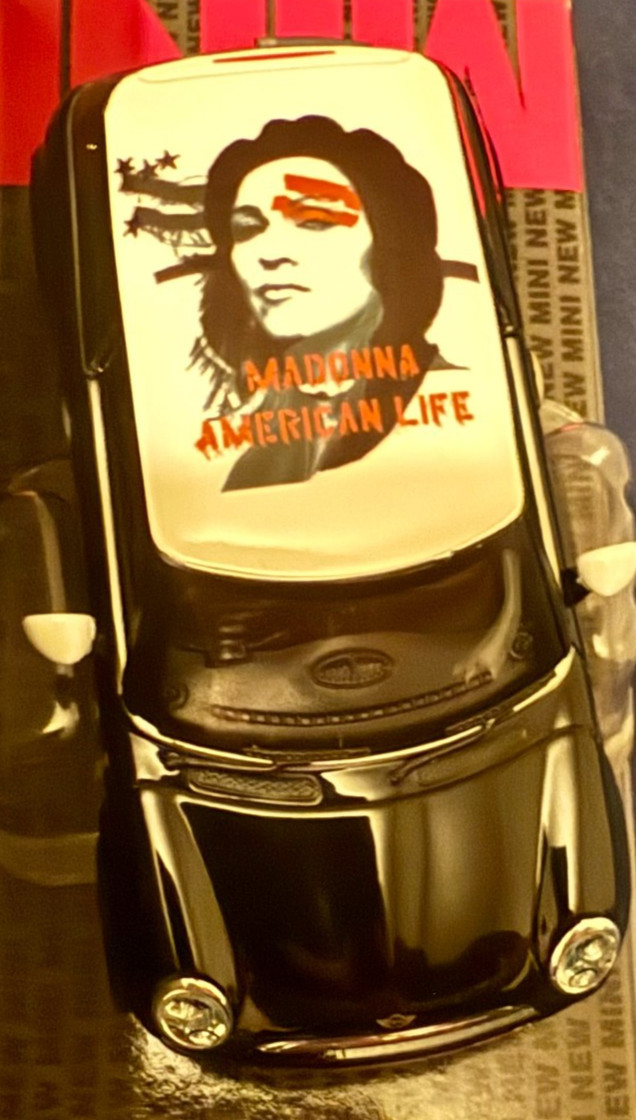 Madonna American Life Era – Corgi Mini Cooper Black Limited Edition Boxed