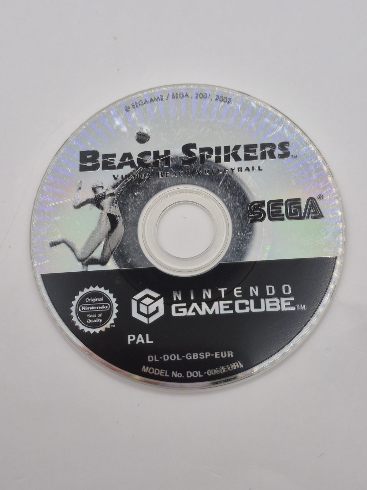 Beach Spikers:Virtua Beach Volleyball (Nintendo GameCube, 2002) - Disc Only