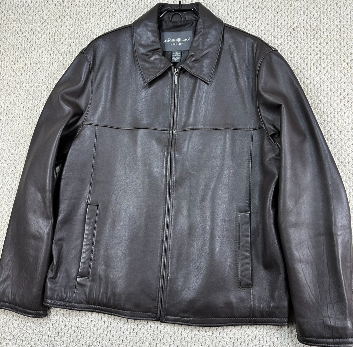 Eddie Bauer Leather Outer Shell Coats, Jackets & Vests for Men for