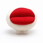 Vintage Coca Cola Red Lips Plush Promo Advertising Mascot Collectible Toy Soda
