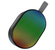 Portable Wireless Bluetooth Speaker w/Lights, HD Sound, TWS Dual Pairing,