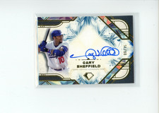 2025 Topps Diamond Icons Gary Sheffield #DIA-GS Autograph Auto 6/15 READ