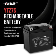 Z7S 12V 6AH 130CCA AGM Powersport Battery