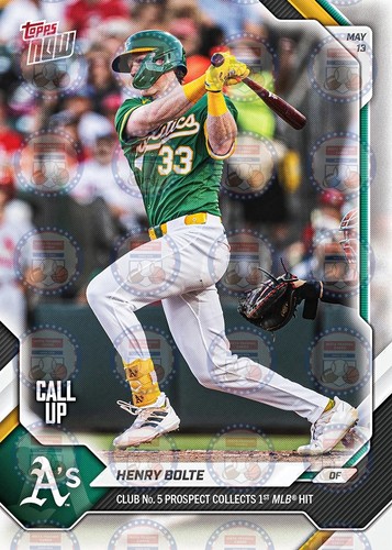 2026 Topps Now 200 Henry Bolte