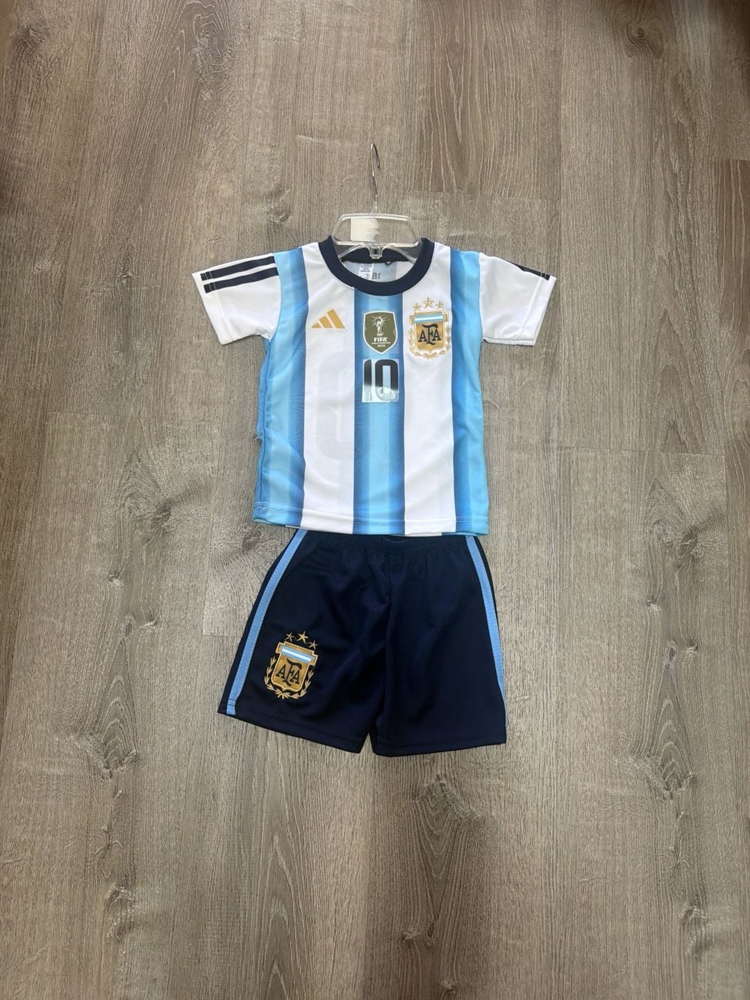 adidas Argentina 2024 Messi #10 Home Soccer Mini Kit - Infants/Toddlers