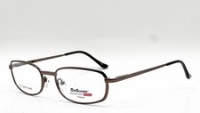 NEW ON GUARD OG110 GUN GUNMETAL SAFETY AUTHENTIC EYEGLASSES 54-19