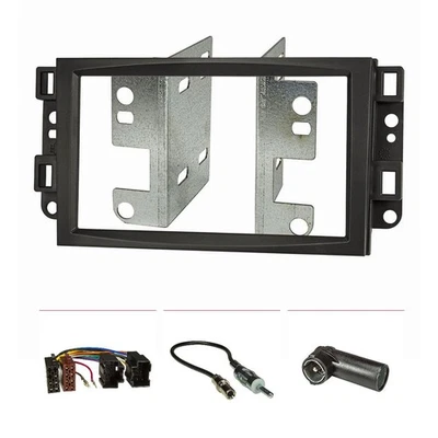 Kit cache radio double DIN 2DIN adapté aux adaptateurs Chevrolet Aveo Captiva... - Photo 1/4