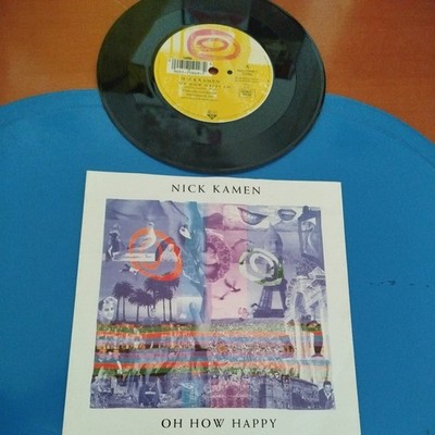 Nick Kamen Oh How Happy Vinyl Single 7inch NEAR MINT WEA
