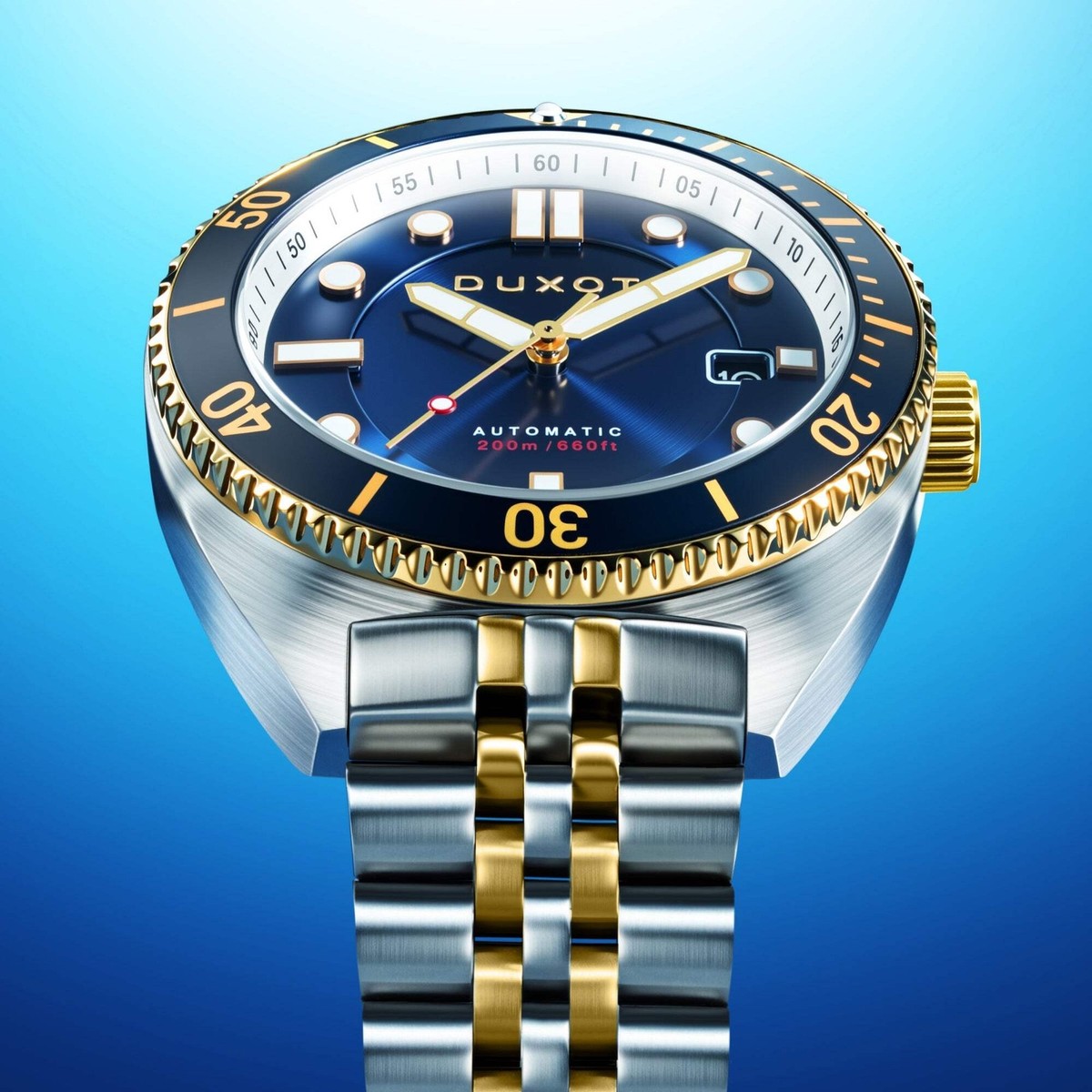 Duxot Blue and Gold Tortuga DX 2026-44 NEVER WORN for sale online
