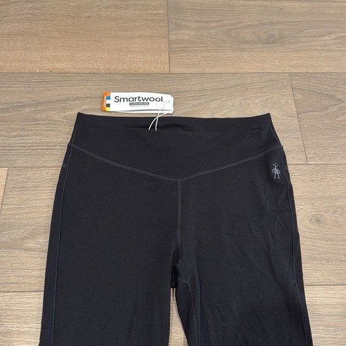 Leggings SMARTWOOL Nero Classico Termico Merino 250 Base Strato Fondo Taglia S - Foto 4 di 16