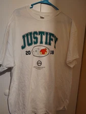 Justify Triple Crown Horse Shirt Green Valley Ranch Las Vegas Size 2XL