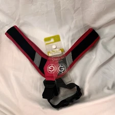 Gooby Large Simple Step In Harness for Dogs Pink pug, shih tzu boston terrier 