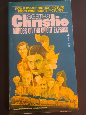 MURDER on the ORIENT EXPRESS by Agatha CHRISTIE! Vintage 1974 Pocket Books PB