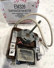 Gemline Evaporator Fan Motor EM326 Replace for Philco 5104-050-13, 5104050 120V