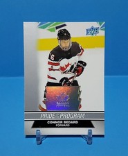 2023 UPPER DECK TEAM CANADA JUNIORS CONNOR BEDARD PRIDE OF THE PROGRAM #65 RC