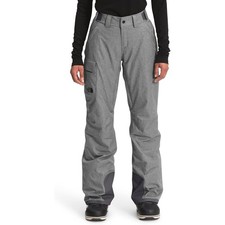 The North Face Size L Medium Gray Heather Freedom Insulated Snow Pants HR2-22