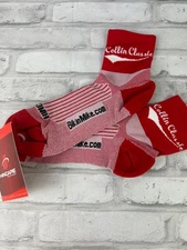 Hincapie Collin Classic Unisex Pro Cycling Sock Red Size XL New With Tags