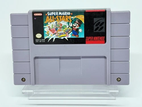 Super Mario All Stars (Super Nintendo SNES) Authentic & Tested