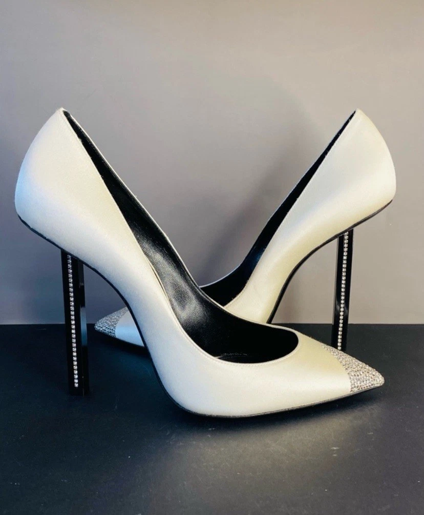 Saint Laurent Heels White | eBay