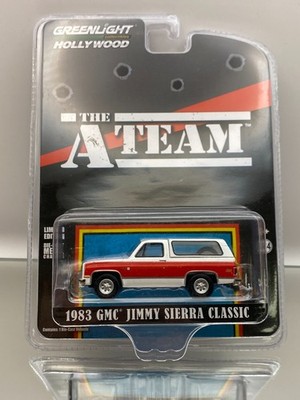 GREENLIGHT 44865-E GMC JIMMY SIERRA THE A TEAM -1:64- GOOD IN BLISTER - A018