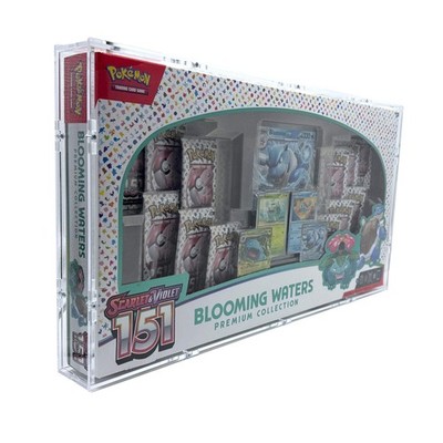 Acrylic Display Case fits Pokemon 151 Blooming Waters Premium
