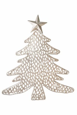 Metal Christmas tree wall wall cm 34 x 2 x 40 iron merry christ