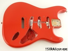 Fender AV II American Vintage 61 Stratocaster CORPO 1961 Strat Fiesta Rosso