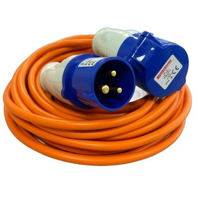 Crusader Products 10m Verlängerungskabel Schwerlast 240V 16Amp Camping Wohnwagen