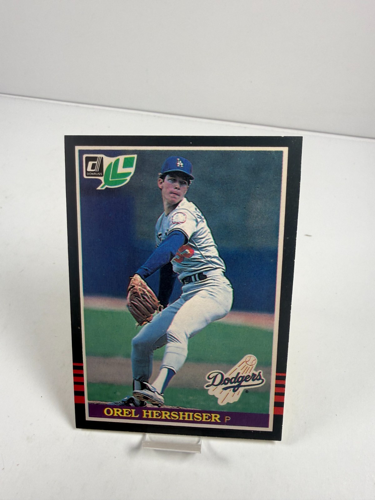 1985 Leaf - Orel Hershiser #38 (RC)
