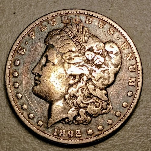 1882-O Morgan Silver Dollar 0.900 Silver Good Condition With Great Detail