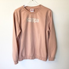 Kappa 2-Sided Pullover Crewneck Sweatshirt - Peach - XL