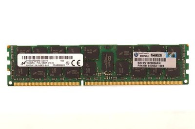 Micron 16GB 2Rx4 PC3L-10600R-9-13-E2 ECC REG Server Memory MT36KSF2G72PZ-1G4E1FE