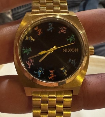 Nixon Grateful Dead Time Teller Watch NEW Dancing Bears -RARE