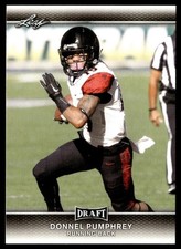 2017 Leaf Draft Donnel Pumphrey Rookie Philadelphia Eagles #28