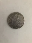 1871-S silver  Liberty Seated Half Dollar