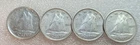 1943 1945 1947ML 1949 10 Cents Canada King George VI. #145
