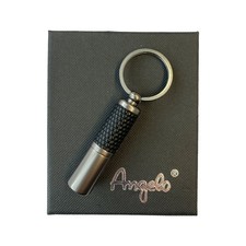 Angelo Zigarren-Bohrer aus Metall, Schwarz / Anthrazit, Ø 8 mm