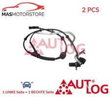 ABS SENSOR DREHZAHLFÜHLER PAAR HINTEN AUTLOG AS4471 2PCS I NEU OE QUALITÄT