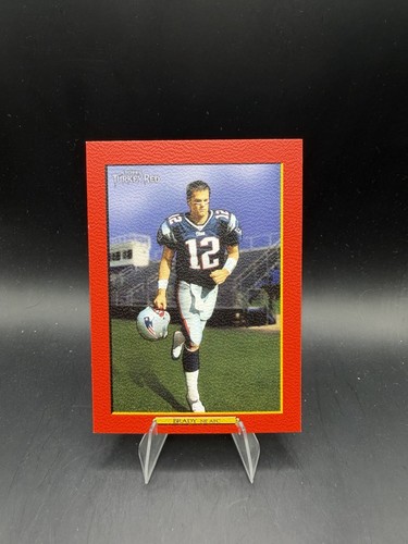 2006 Topps Turkey Red #280 Tom Brady Press Box Red